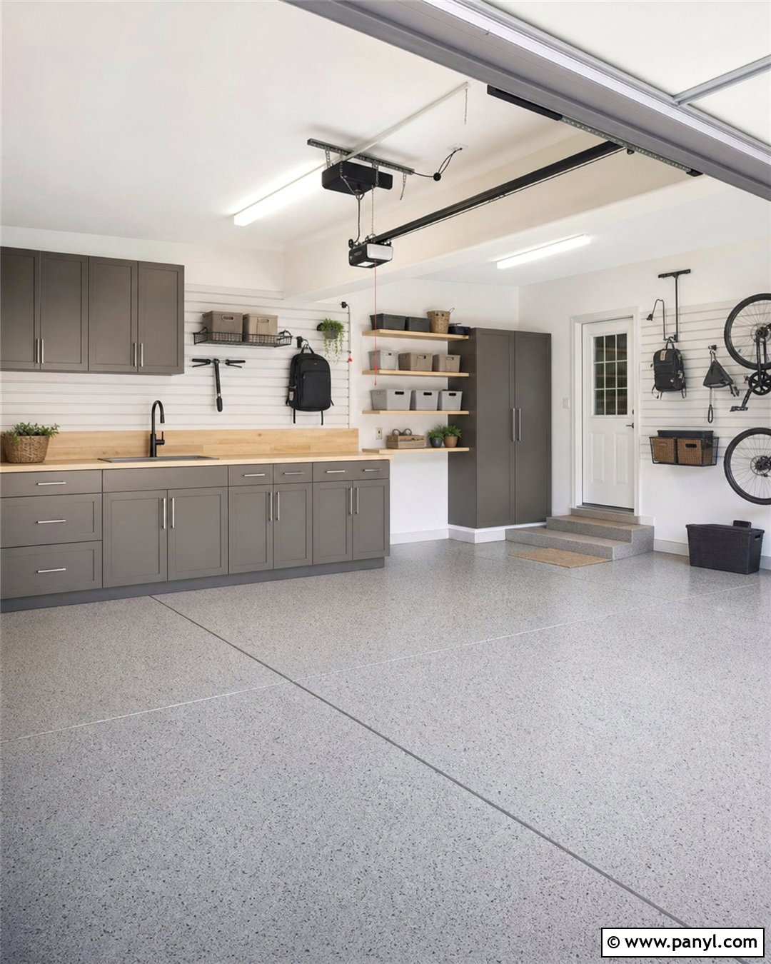 Soft White Garage Walls - 30 Garage Wall Colors