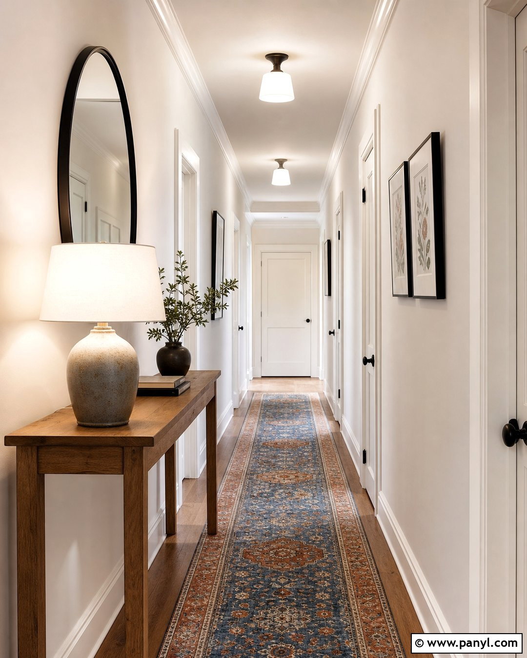 Soft White Hallway Walls - 50 paint ideas for walls