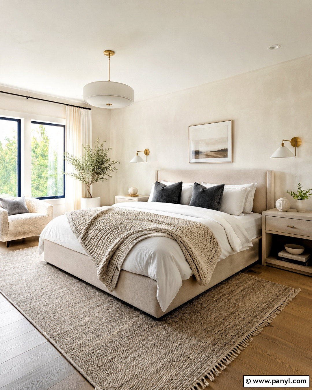 Soft White Limewash Bedroom - 20 limewash paint bedroom ideas