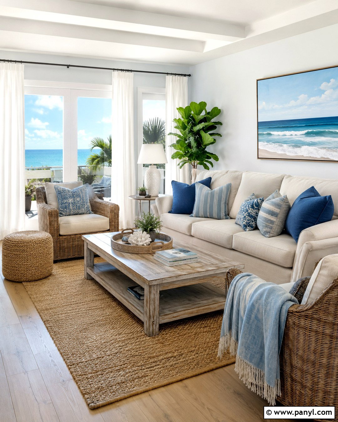 20 Beachy Wall Colors for a Breezy Coastal Home Refresh