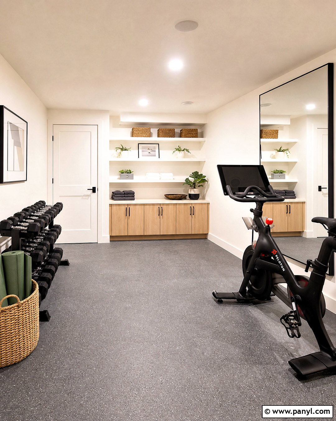 Soft White Workout Room Paint - 20 workout room paint colors