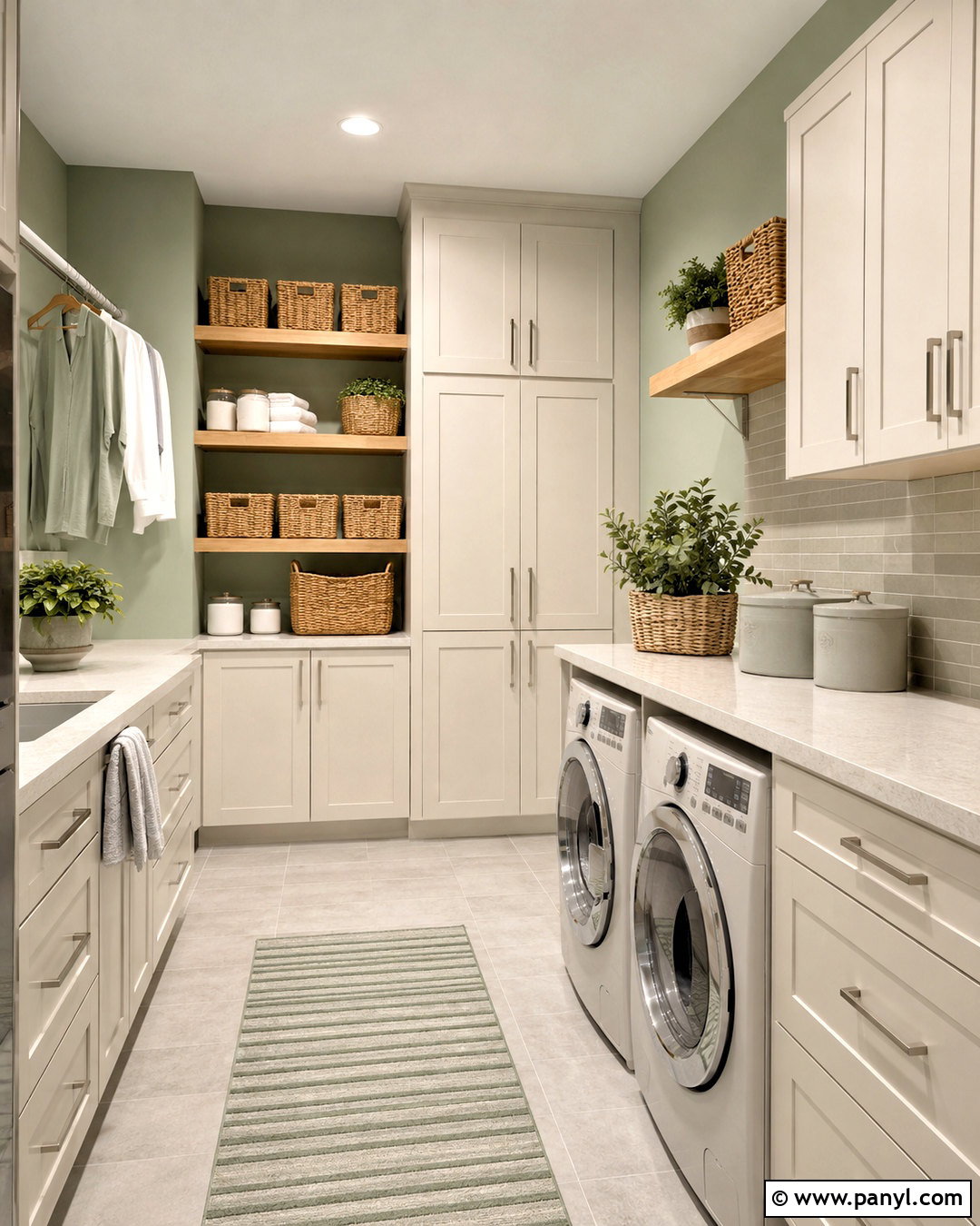 Soft White and Eucalyptus Color Palette - 20 clean color palette ideas