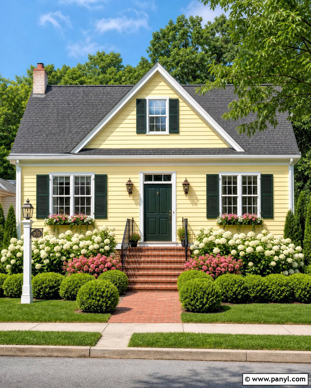 Soft Yellow House Exterior Color Scheme - 20 house exterior colors schemes