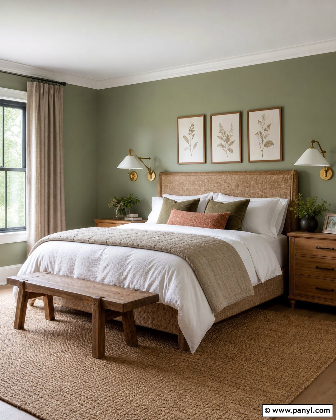 20 Sherman Williams Green Walls: Fresh Designer Inspiration