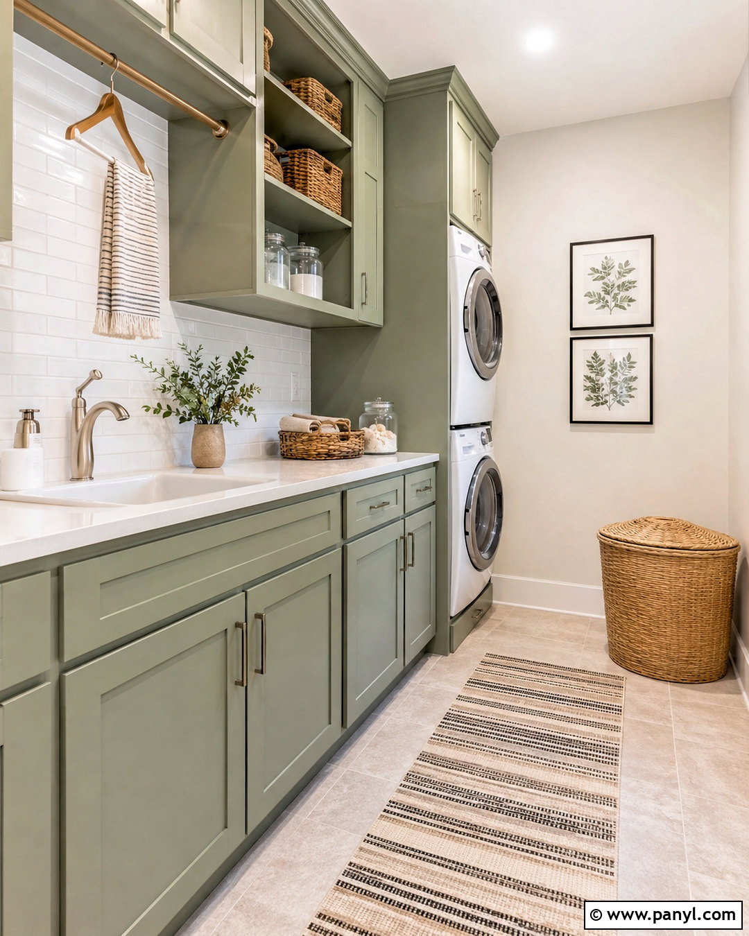 Softened Green Laundry Room Cabinets - 35 softened green sherwin williams ideas