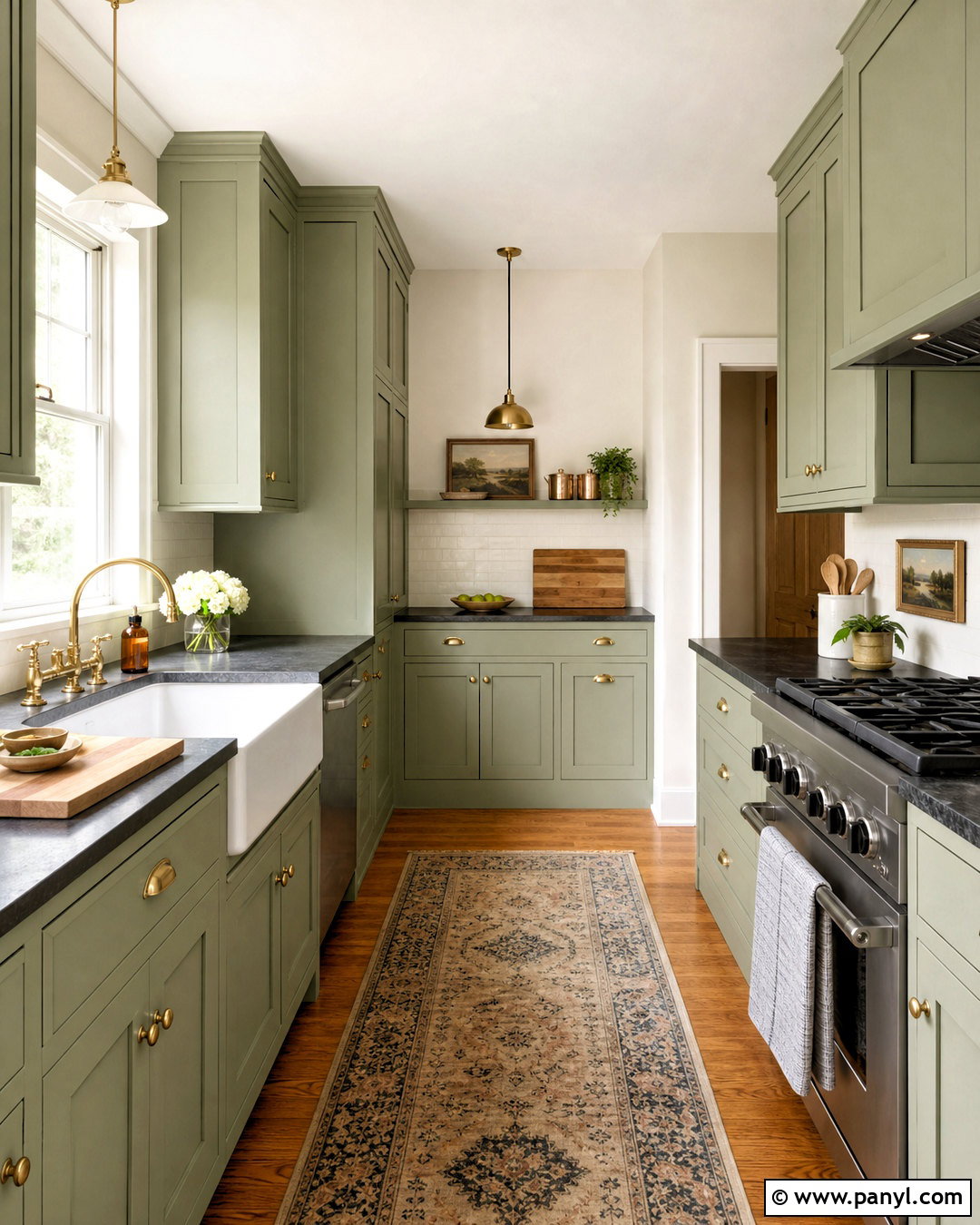 Softened Green SW 6177 Kitchen - 20 sw sage green paint colors
