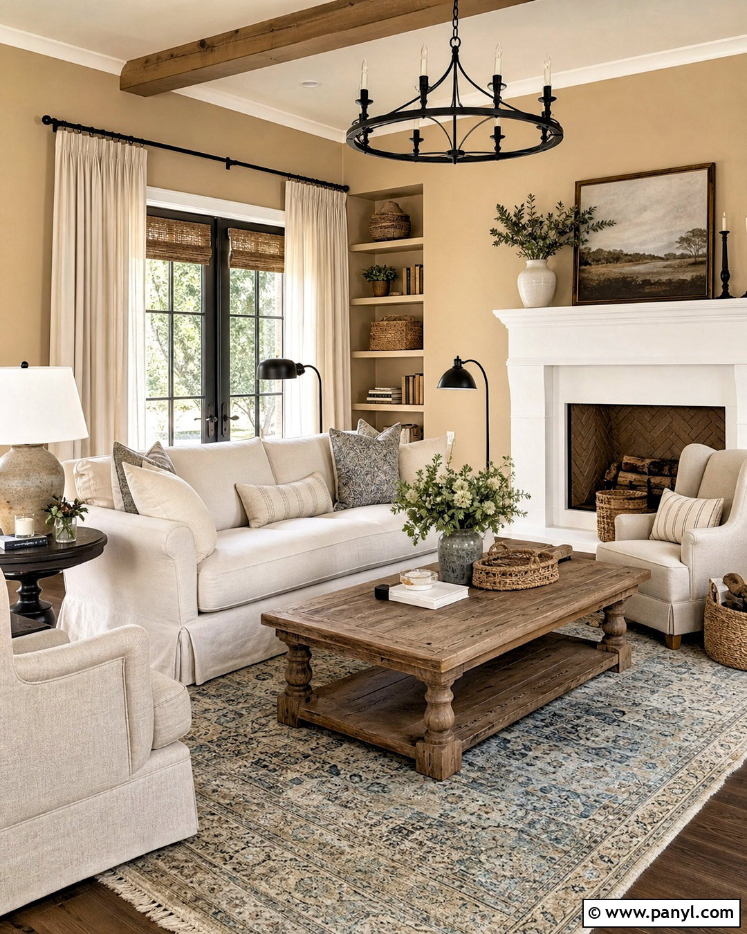 Softer Tan Farmhouse Living Room - 20 softer tan sherwin williams ideas