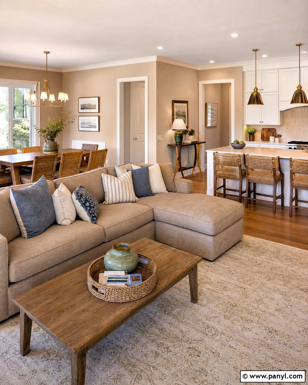 Softer Tan Open Concept Interior - 20 softer tan sherwin williams ideas