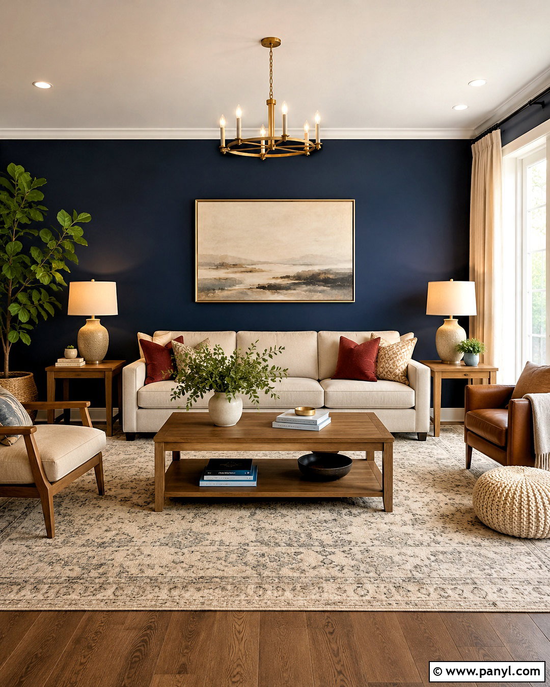 Solid Color Accent Wall - 20 diy accent wall ideas painted ideas