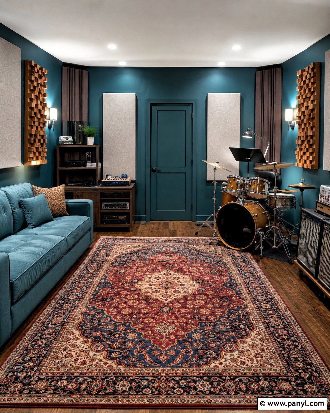 Soundproof Music Room - 20 cozy music room ideas
