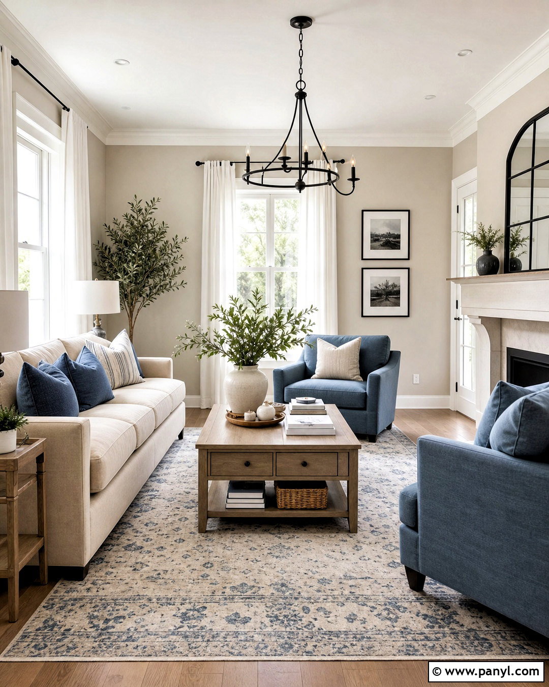 South Facing Agreeable Gray Living Room - 20 agreeable grey living room ideas