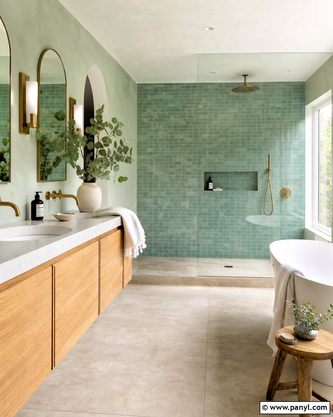 Spa Sea Green Bathroom - 20 sea green bathroom ideas