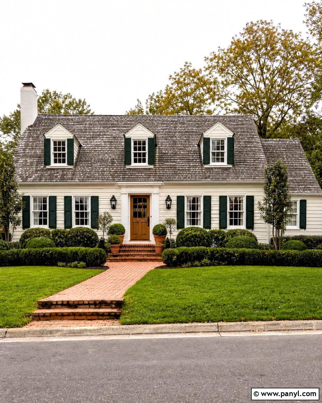 Spare White Exterior With Green Shutters - 20 spare white sherwin williams ideas