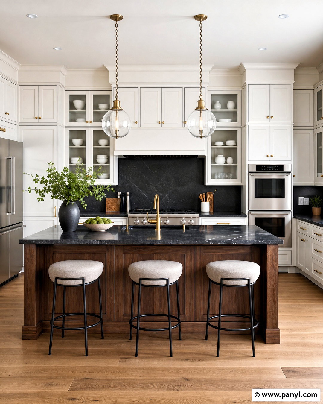 Spare White Kitchen Cabinets With Dark Counters - 20 spare white sherwin williams ideas