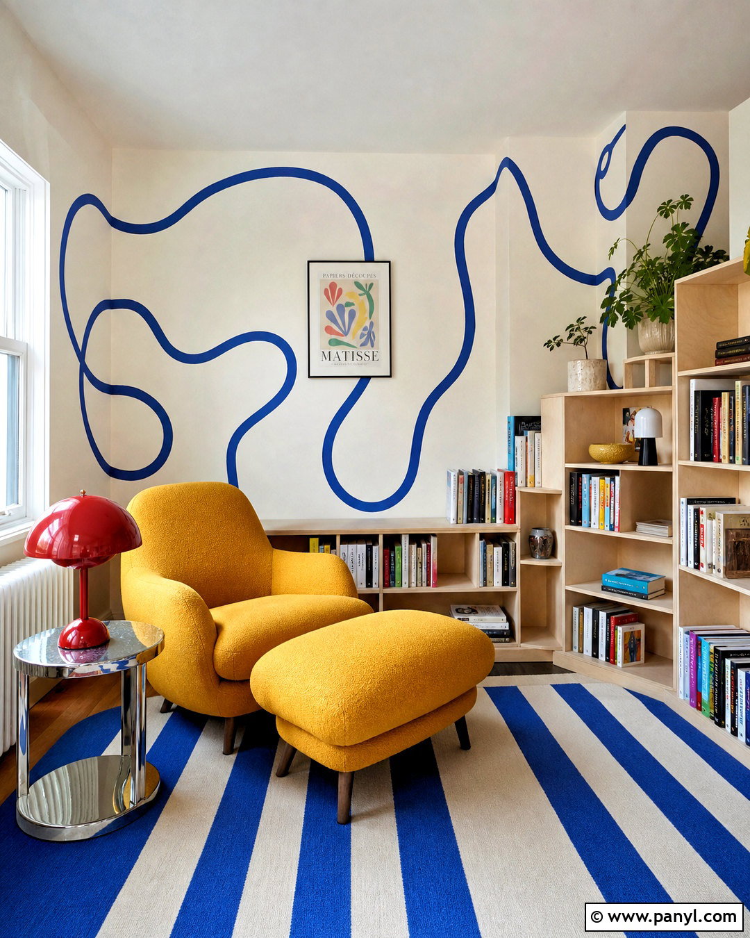 Squiggle Wall Paint - 20 funky wall paint ideas