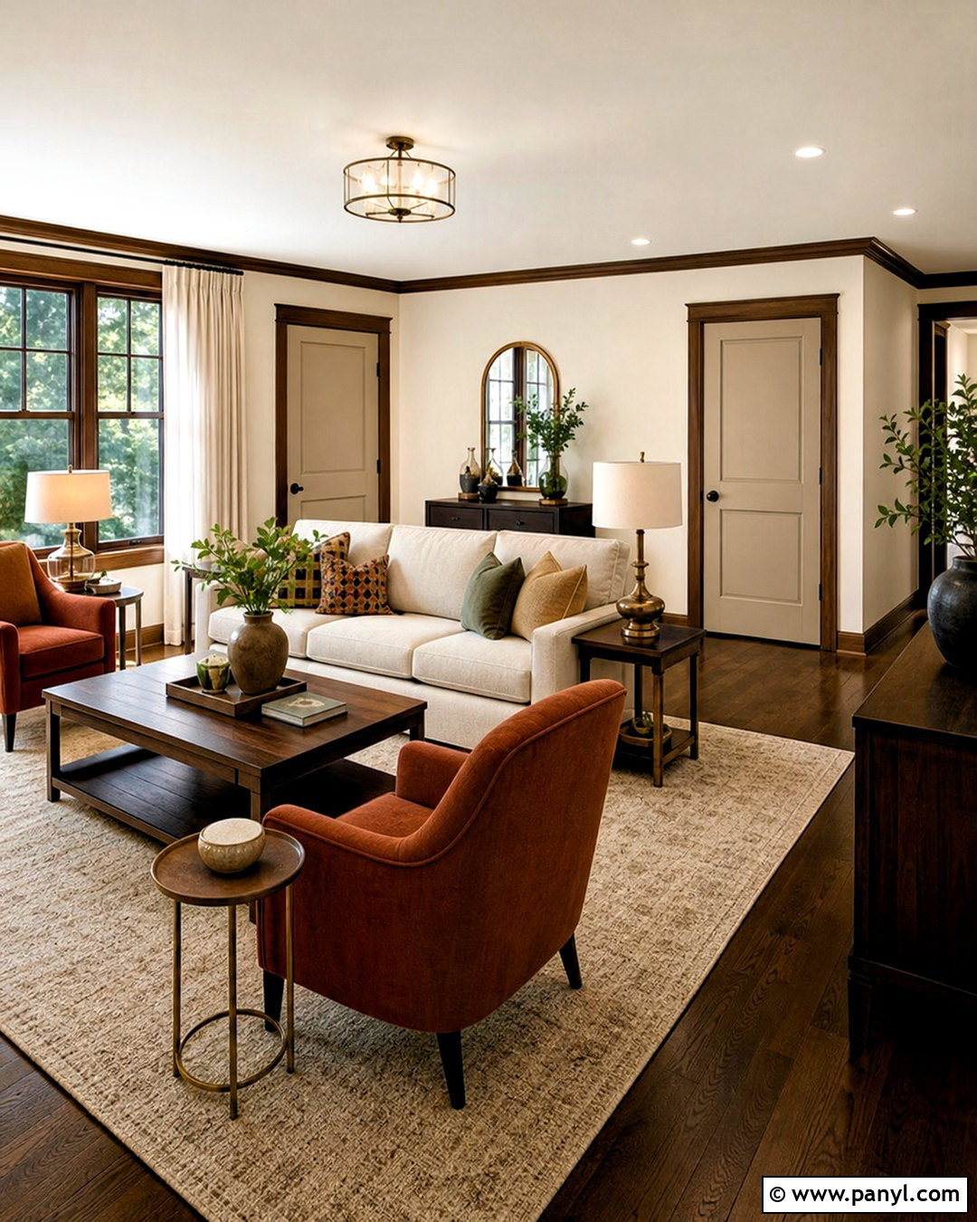 Stained Trim With Painted Doors - 20 house trim ideas interior ideas