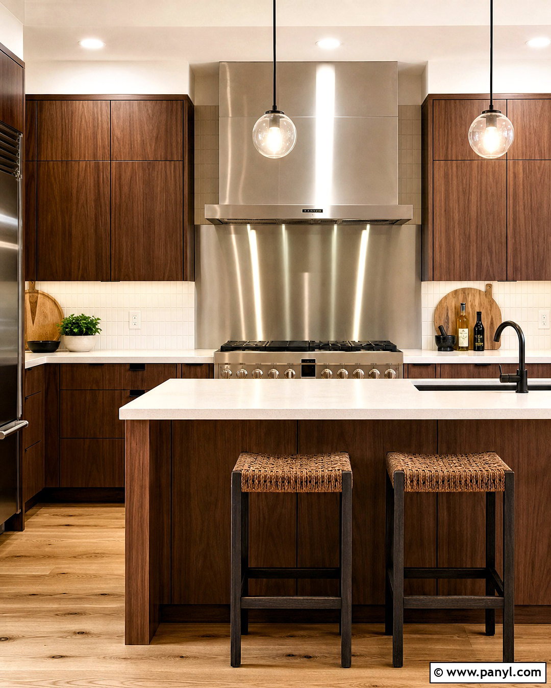 Stainless Steel Backsplash - 20 kitchen backsplash ideas