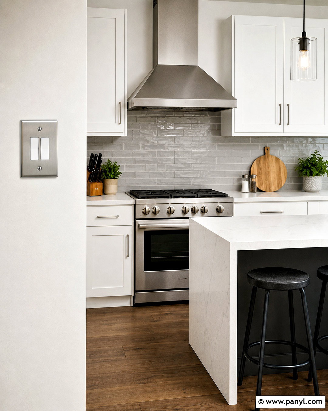 Stainless Steel Switch Plates On White Walls - 20 What Color Switch Plates For White Walls