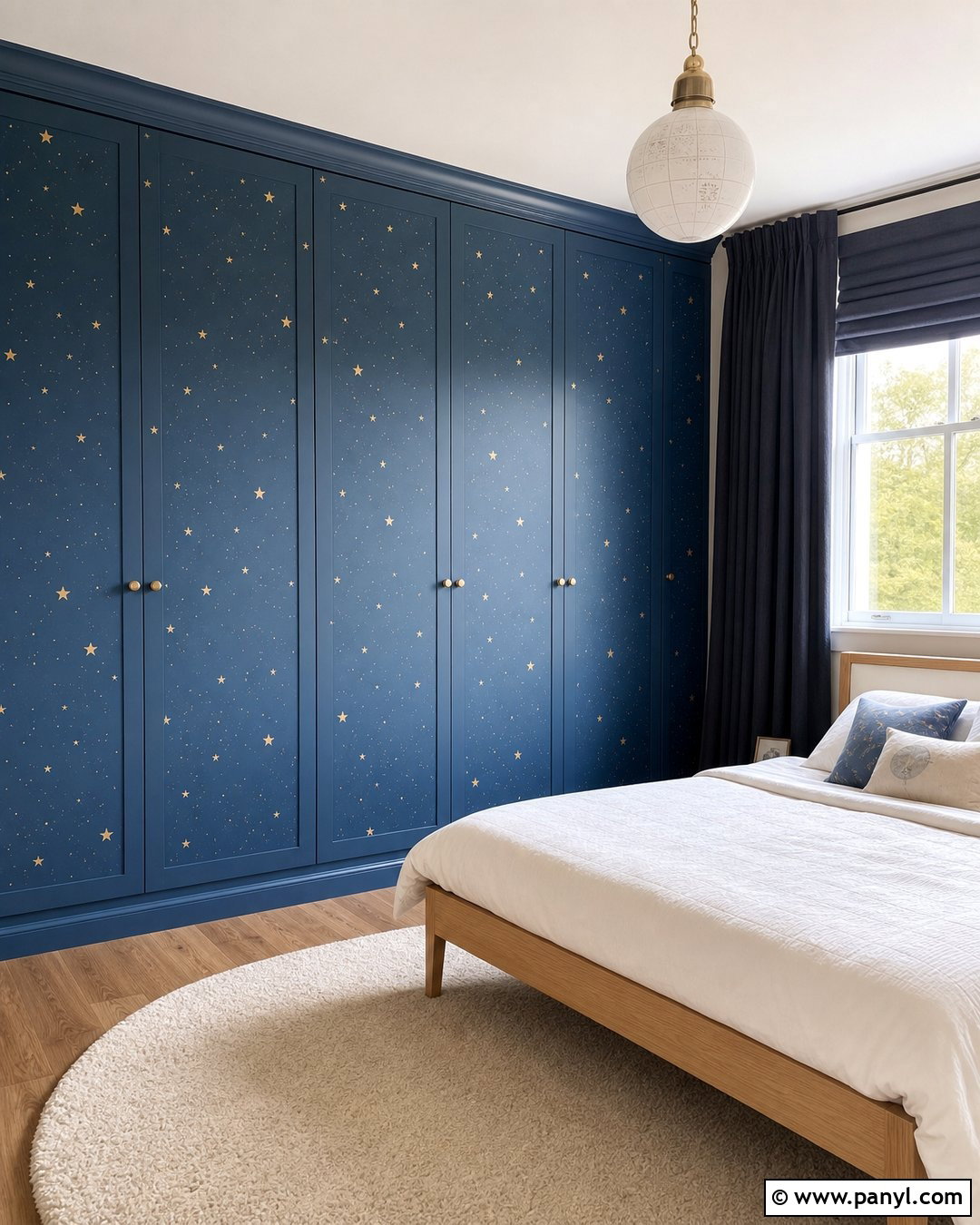 Starry Wardrobe Wallpaper - 40 Wardrobe Wallpaper Ideas