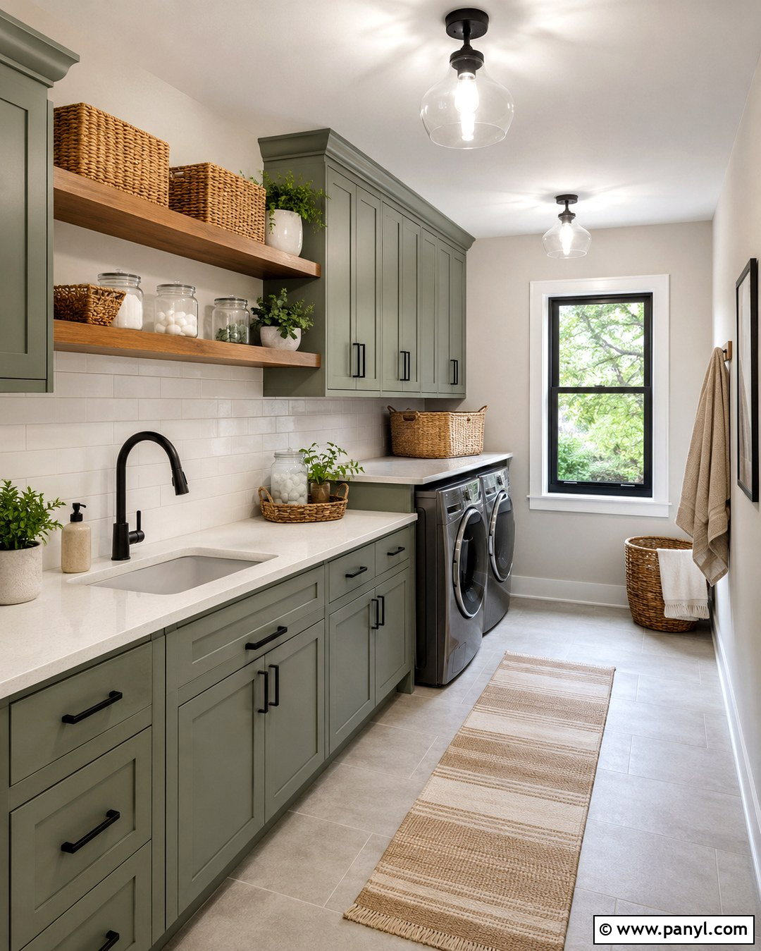 Steam Laundry Room Walls - 20 Benjamin Moore White Walls