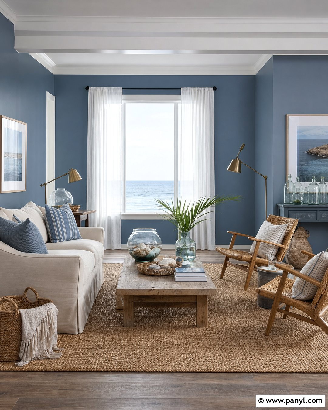 20 Steel Blue Wall Ideas for Rich, Serene Rooms in 2025