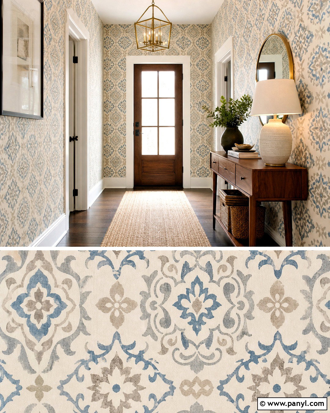 Stencil Tile Wall Painting - 20 wall painting patterns ideas