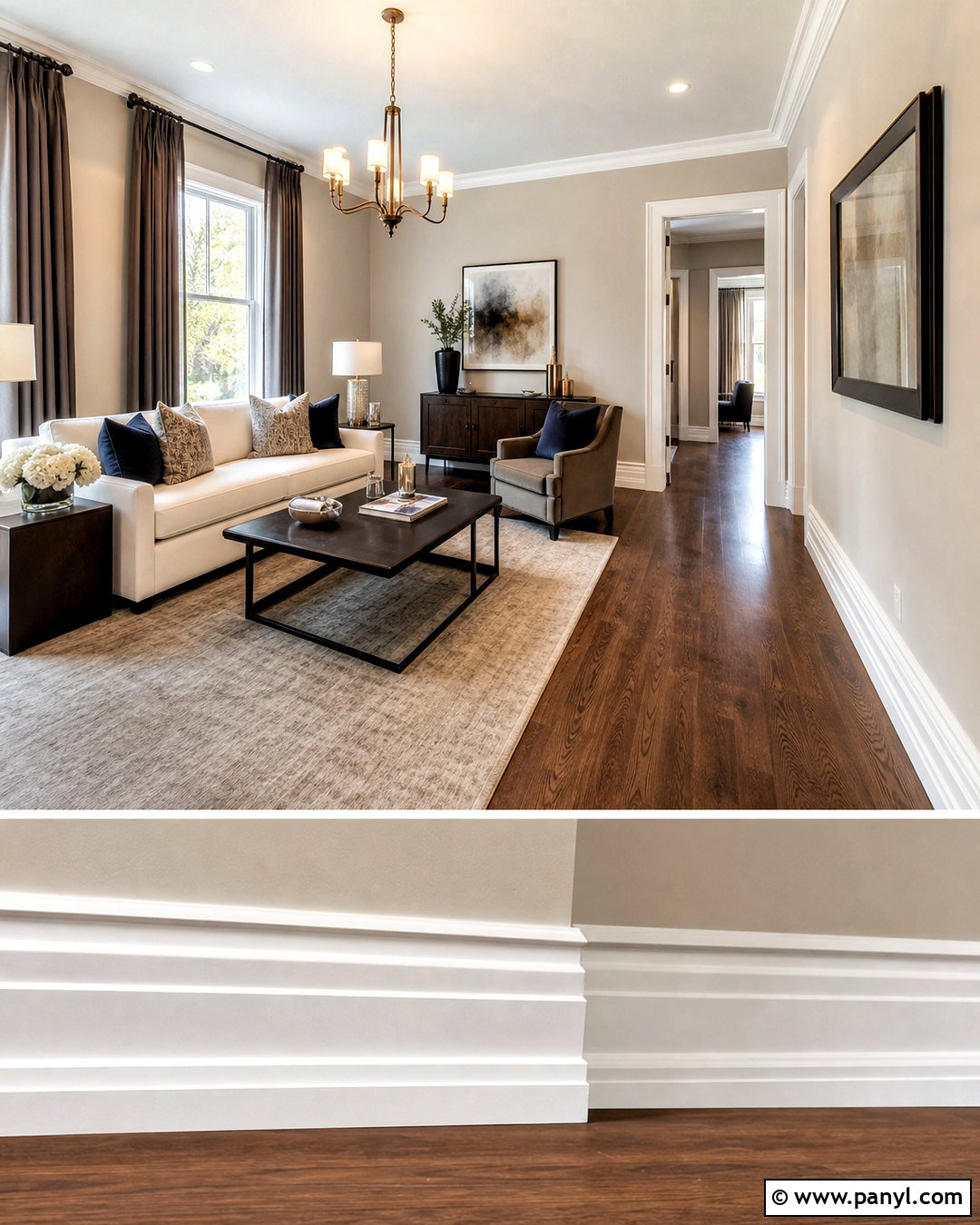 Stepped Baseboard Trim - 20 baseboard trim styles