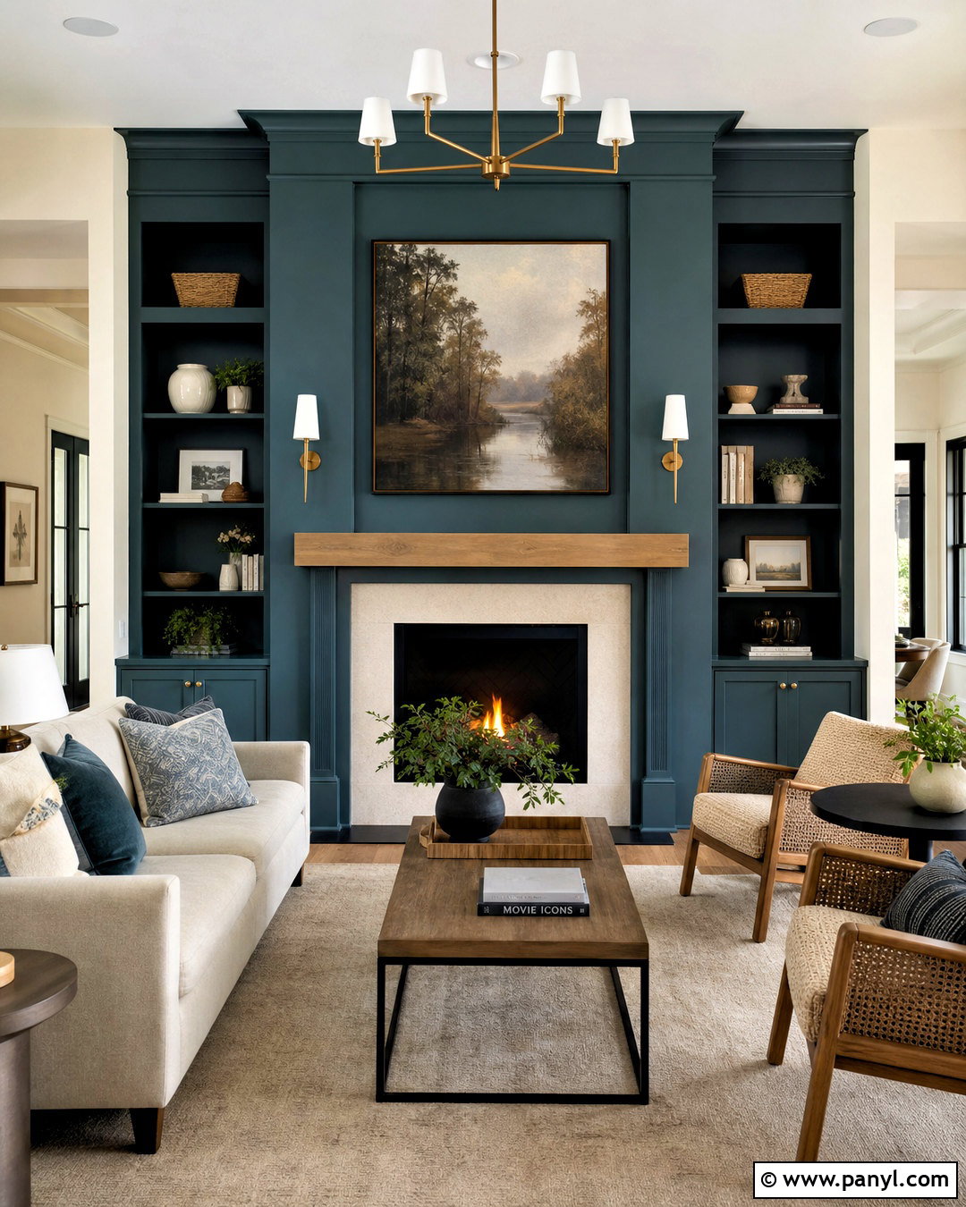 Still Water Fireplace Wall - 20 still water sherwin williams ideas