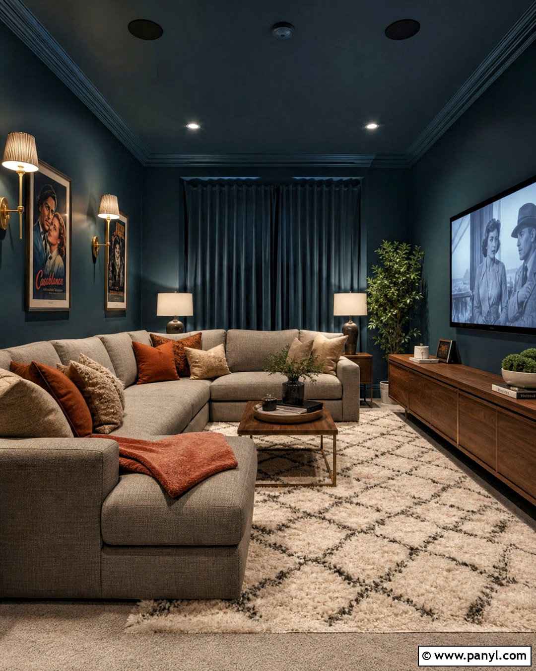 Still Water Media Room - 20 still water sherwin williams ideas