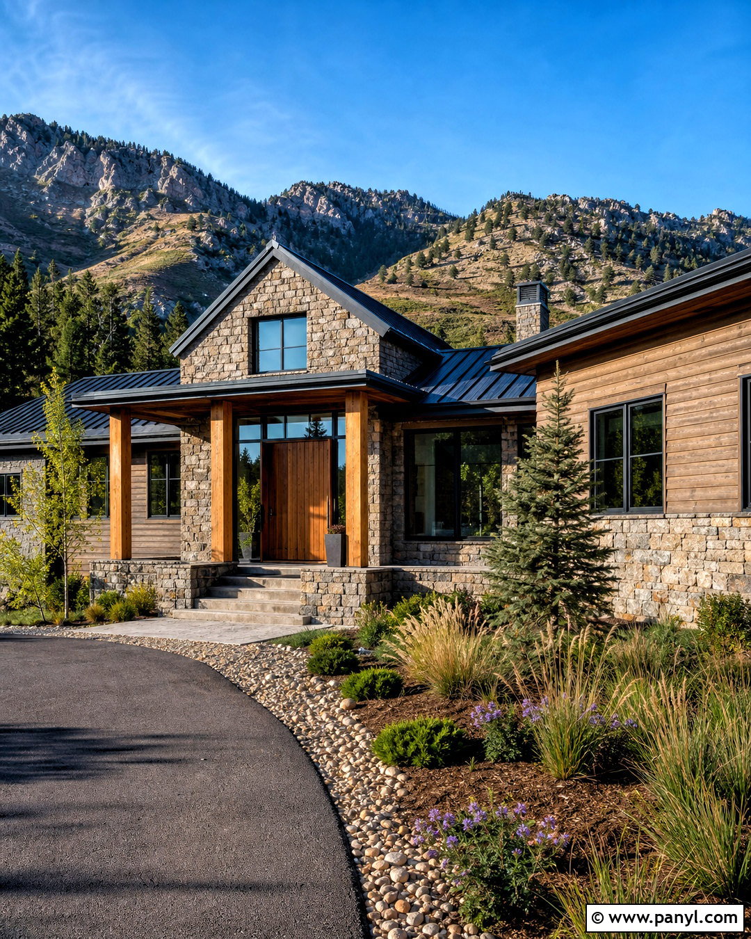 Stone And Wood Home Exterior - 20 home exterior ideas