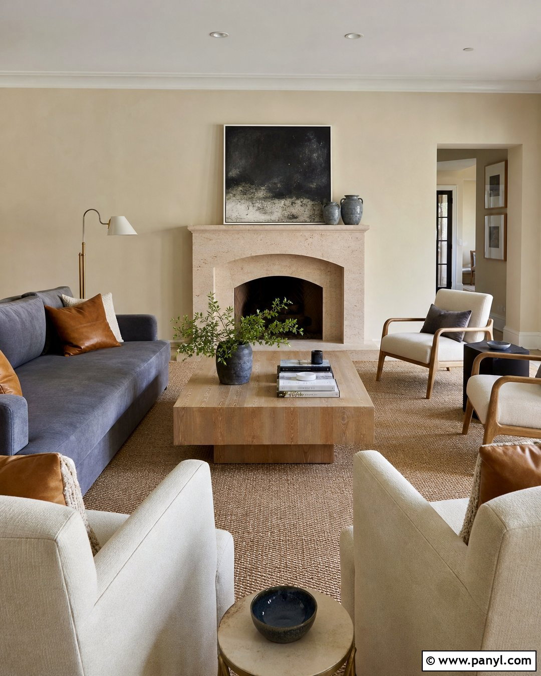 Stone Beige Living Room - 30 beige wall colors for living room ideas