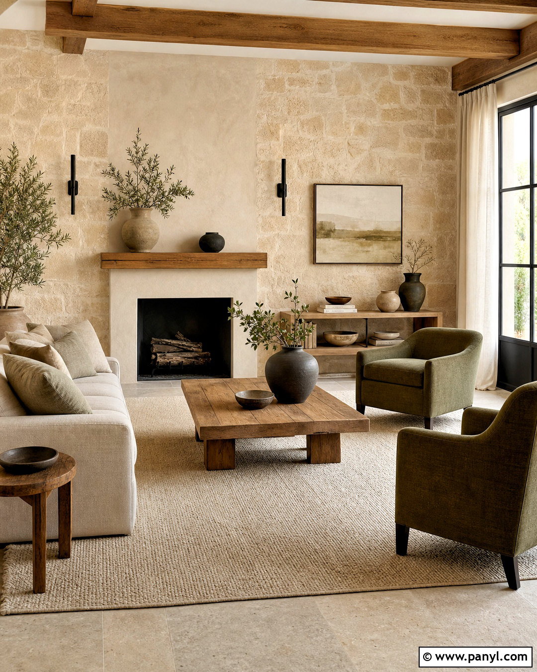Stone Effect Textured Wallpaper Living Room - 20 textured wallpaper ideas