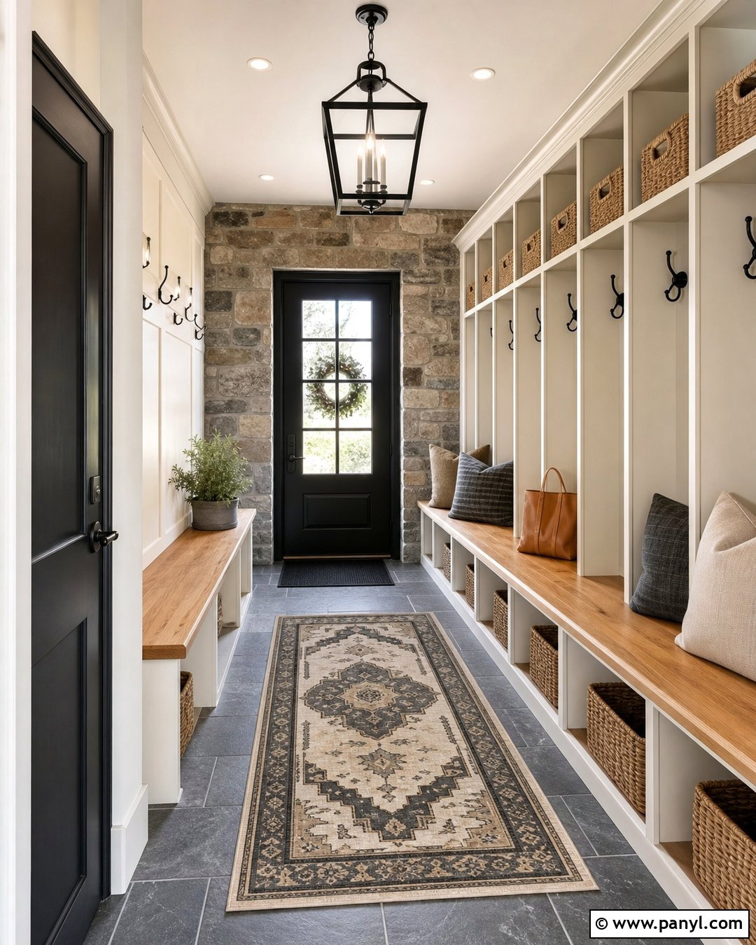 Stone Gray Farmhouse Walls - 35 Farmhouse Wall Colors