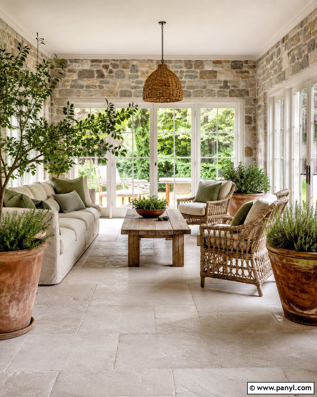 Stone Patina Sunroom - 20 patina texture ideas
