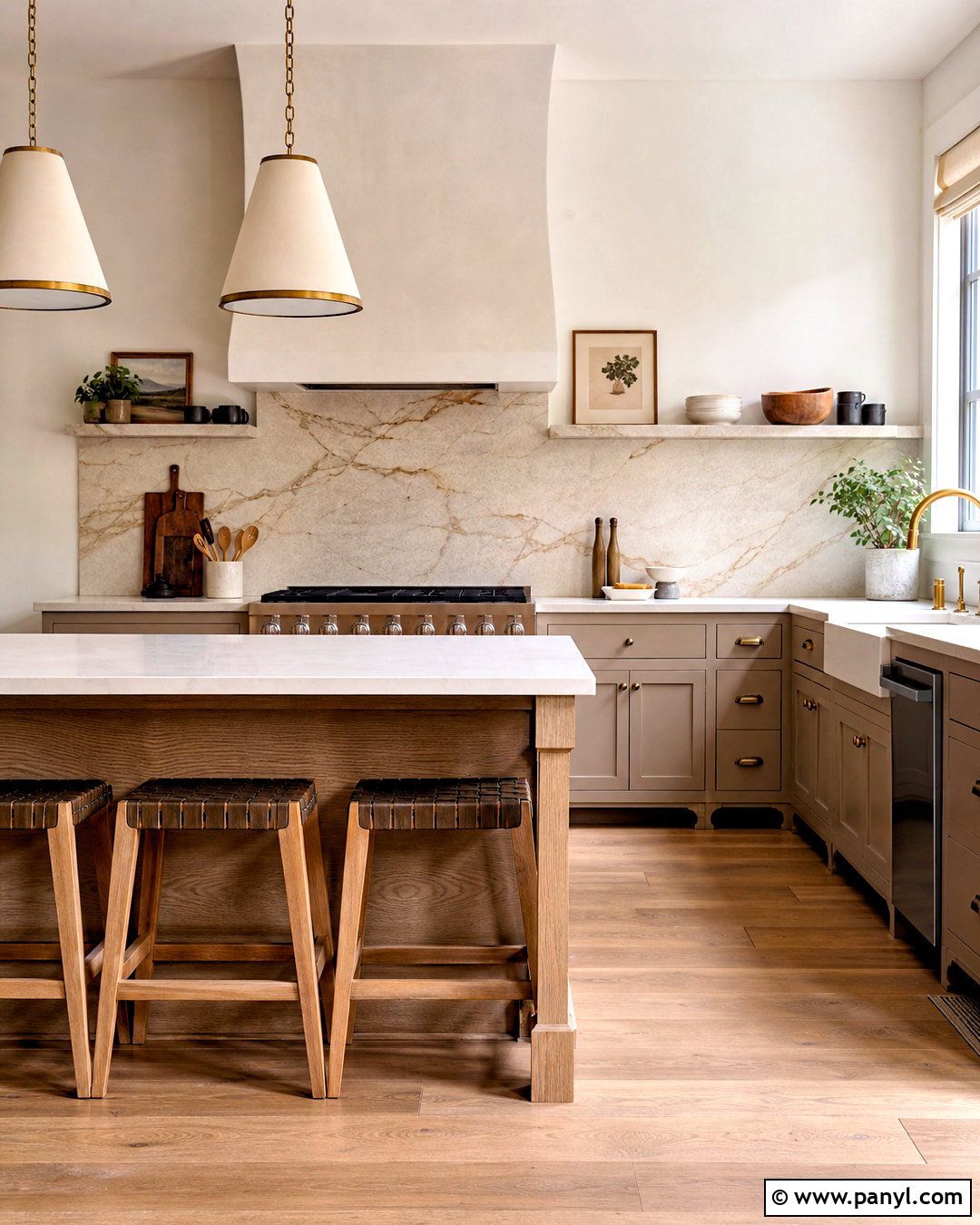 Stone Shelf Backsplash - 20 kitchen backsplash ideas