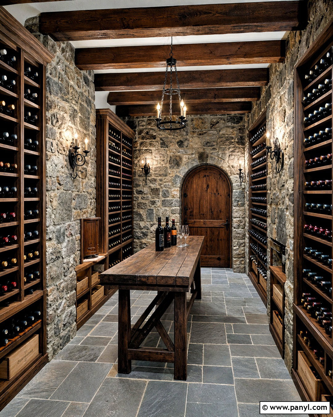 Stone Wine Cellar Wall - 20 wine cellar wall ideas
