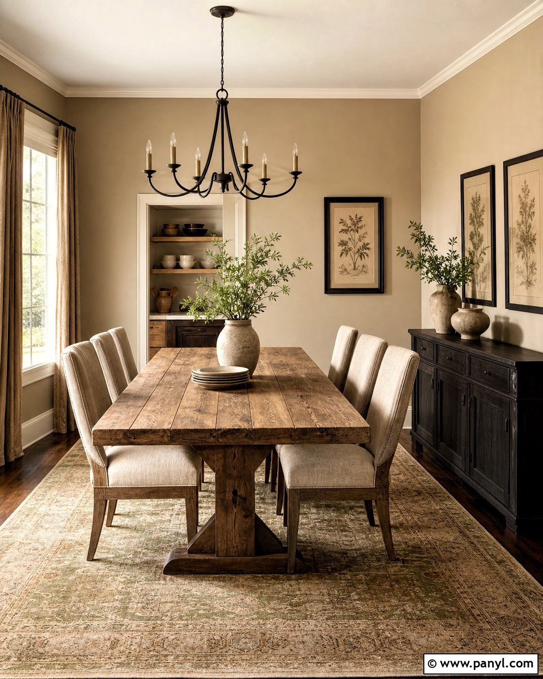 Stony Ground Dining Room - 20 beige wall paints