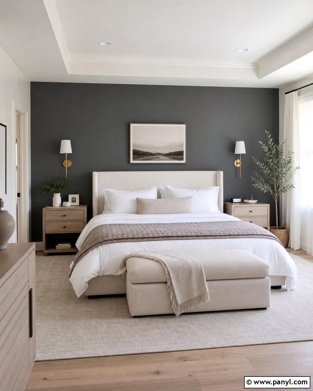 Storm Cloud Bedroom Accent Wall - 20 Sherwin Williams Storm Cloud Accent Wall Ideas
