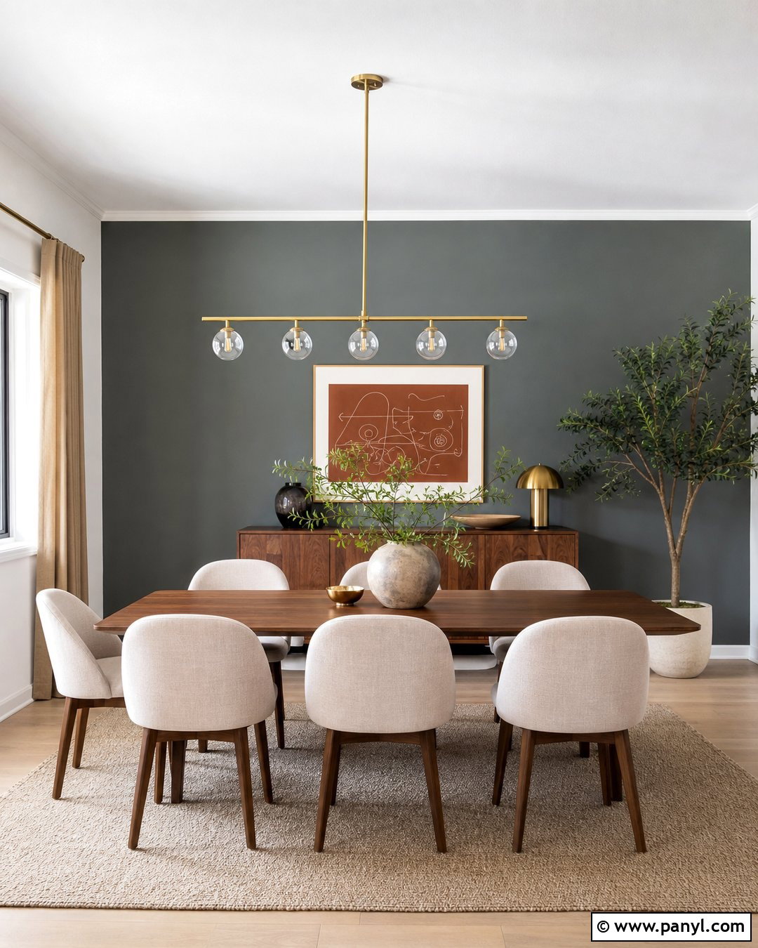 Storm Cloud Dining Room Accent Wall - 20 Sherwin Williams Storm Cloud Accent Wall Ideas