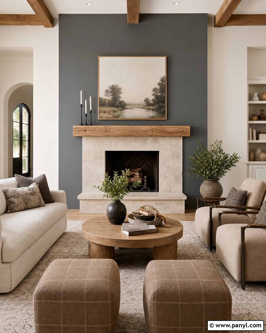 Storm Cloud Fireplace Accent Wall - 20 Sherwin Williams Storm Cloud Accent Wall Ideas