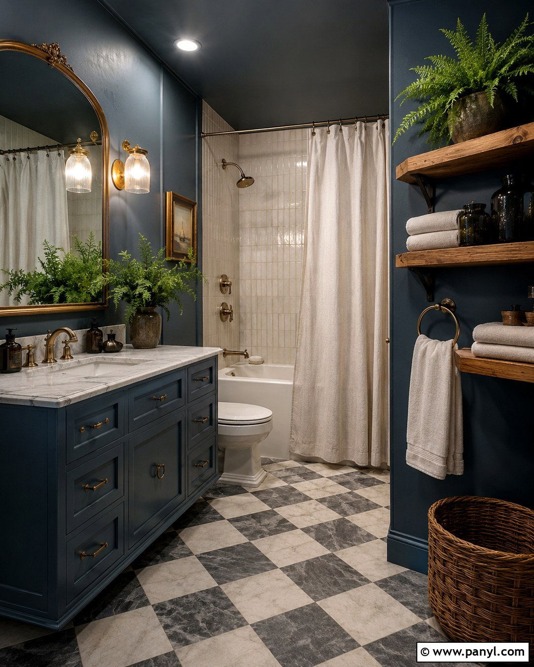 Stormy Blue Gray Wall Paint - 20 Witchy Wall Paint Colors
