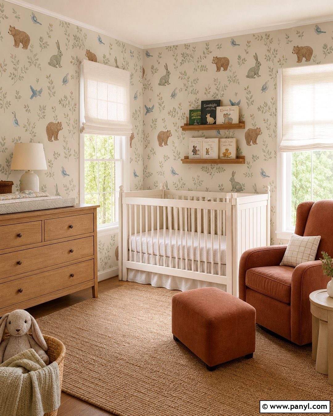 Storybook Animal Nap Time Wallpaper - 20 Nap Time Wallpaper Ideas