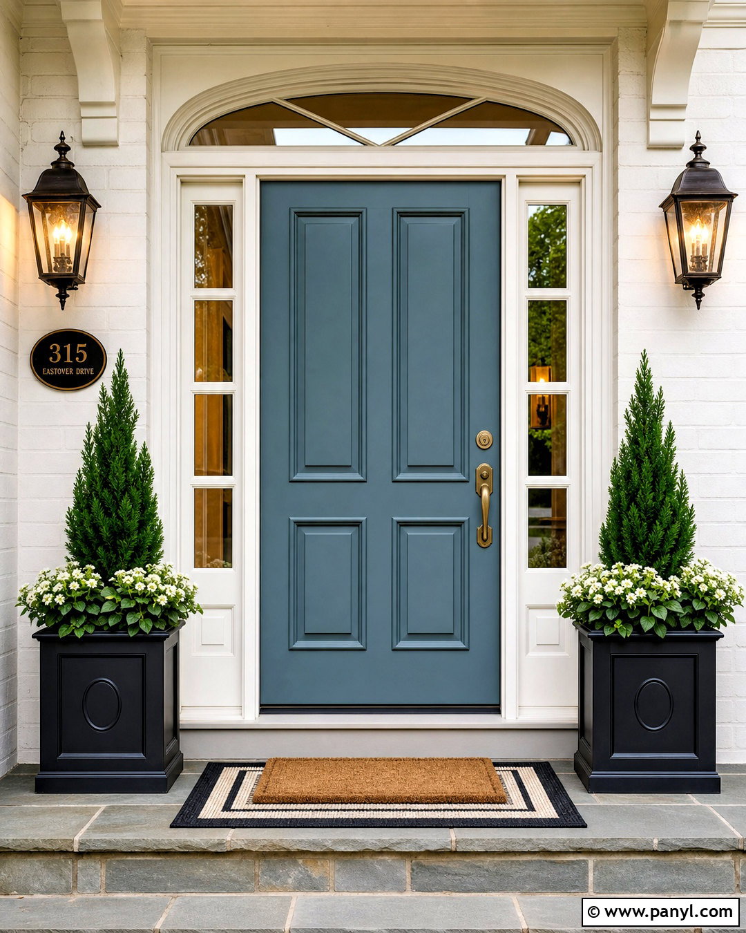 Stratton Blue Front Door - 20 stratton blue benjamin moore ideas