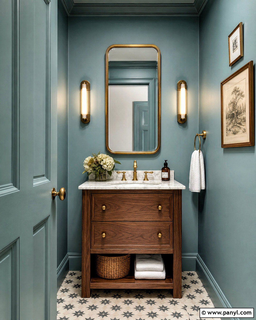 Stratton Blue Powder Room - 20 stratton blue benjamin moore ideas