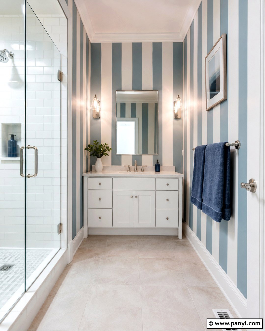 20 One Wall Painted Bathroom Ideas for a Chic, Easy Refresh