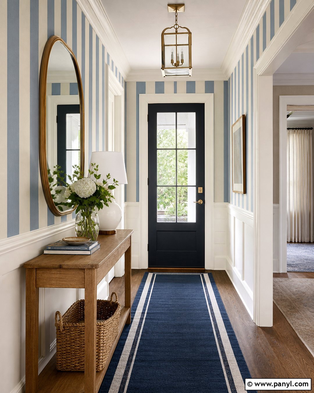 Striped Entryway Wallpaper - 25 Choose You Wallpaper Ideas