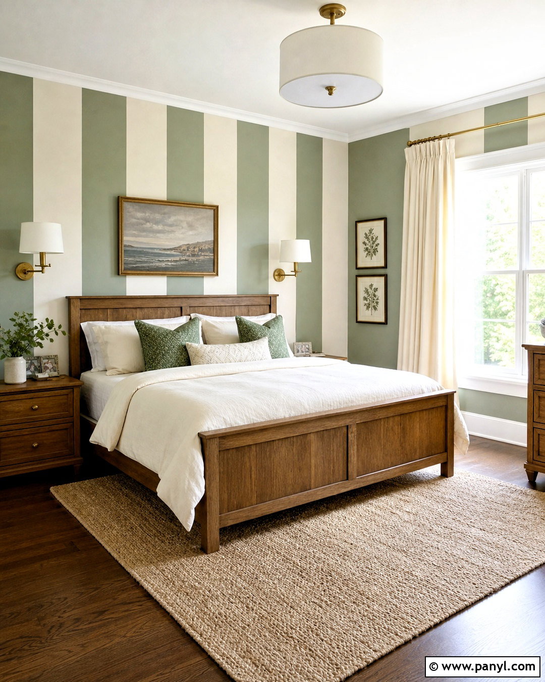 Striped Wall Paint - 20 paint effects on walls