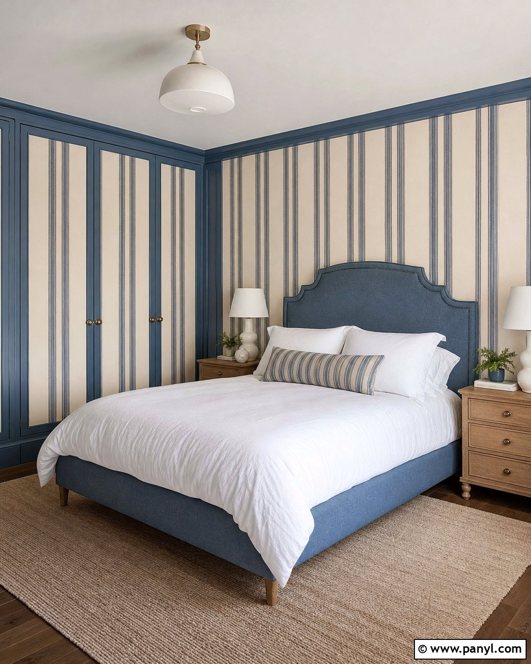 Striped Wardrobe Wallpaper - 40 Wardrobe Wallpaper Ideas