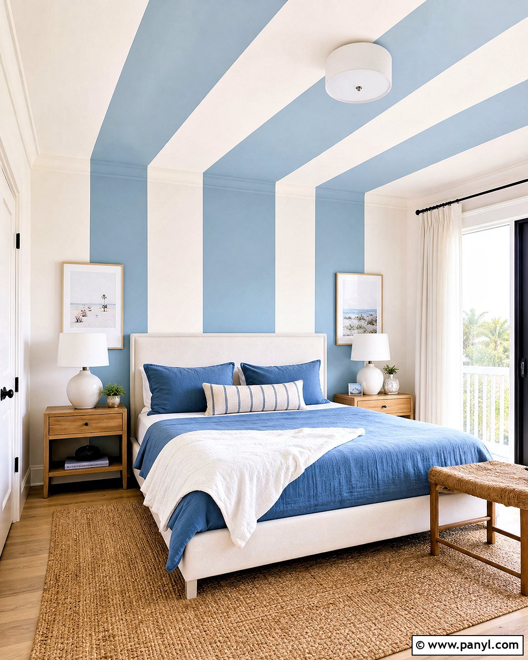 Stripes From Wall To Ceiling - 20 stripe paint ideas for walls