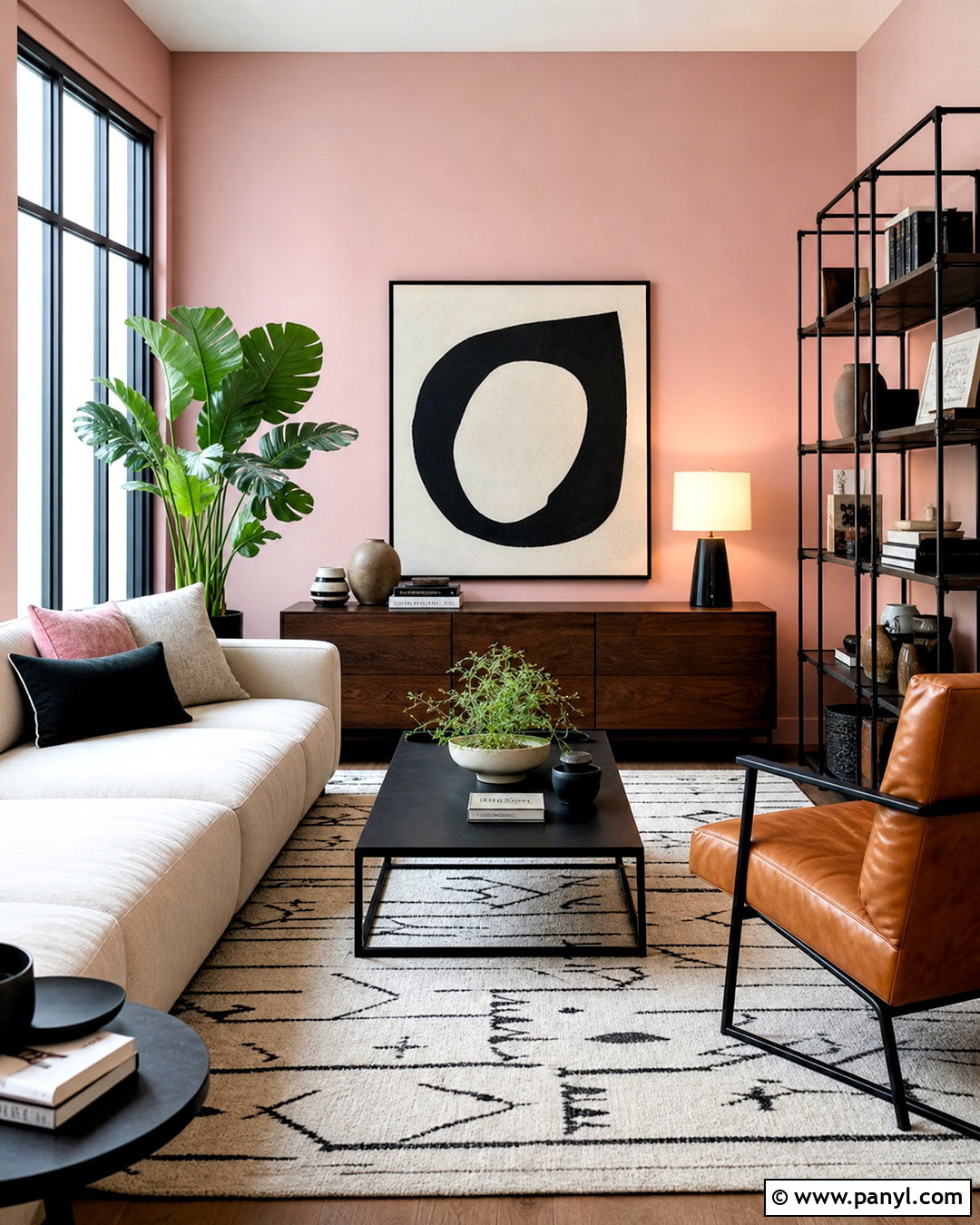 Sulking Room Pink And Black Living Room - 20 sulking room pink living room ideas